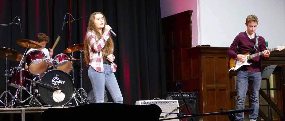 Pop & Jazz in Routh Hall, 4th May 2016
